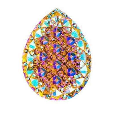 20*30mm Resin Sew-On Gummy Spike Drop - See Color Options
