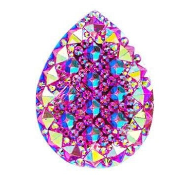 20*30mm Resin Sew-On Gummy Spike Drop - See Color Options