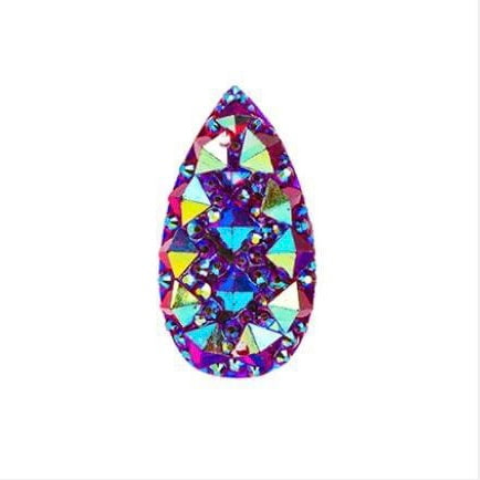 18*25 Resin Sew-On Gummy Spike Drop - See Color Options