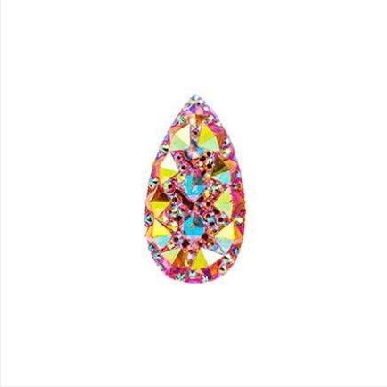 10*20 Resin Sew-On Gummy Spike Drop -See Color Options