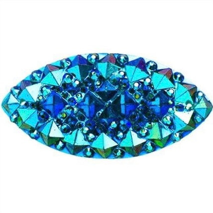 20*40mm Resin Sew-On Gummy Spike Navette - See Color Options