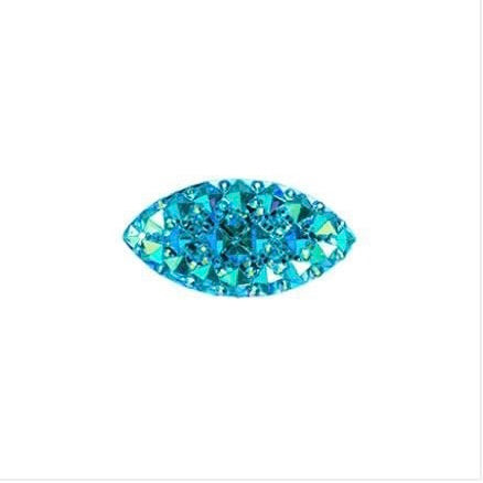9*20mm Resin Sew-On Gummy Spike Navette - See Color Options