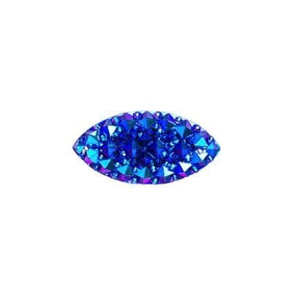 9*20mm Resin Sew-On Gummy Spike Navette - See Color Options