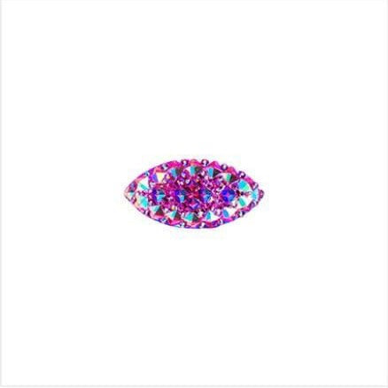 7*15mm Resin Sew-On Gummy Spike Navette - See Color Options