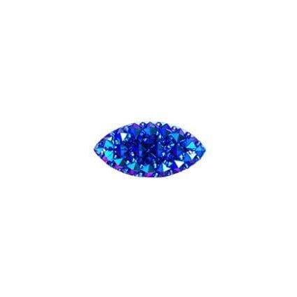 7*15mm Resin Sew-On Gummy Spike Navette - See Color Options