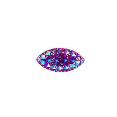 7*15mm Resin Sew-On Gummy Spike Navette - See Color Options
