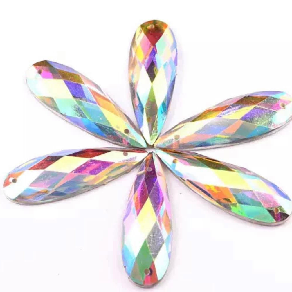 10*30 Resin Long Tear Drop