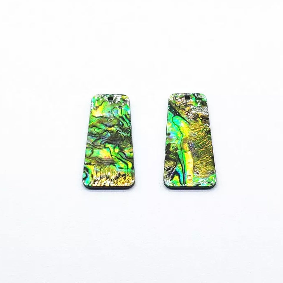 19*37mm Abalone Shell Trapezoid - See Color Options