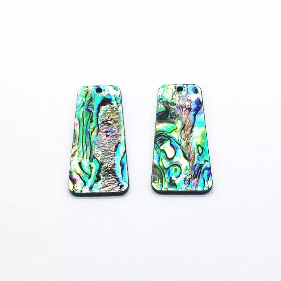 19*37mm Abalone Shell Trapezoid - See Color Options