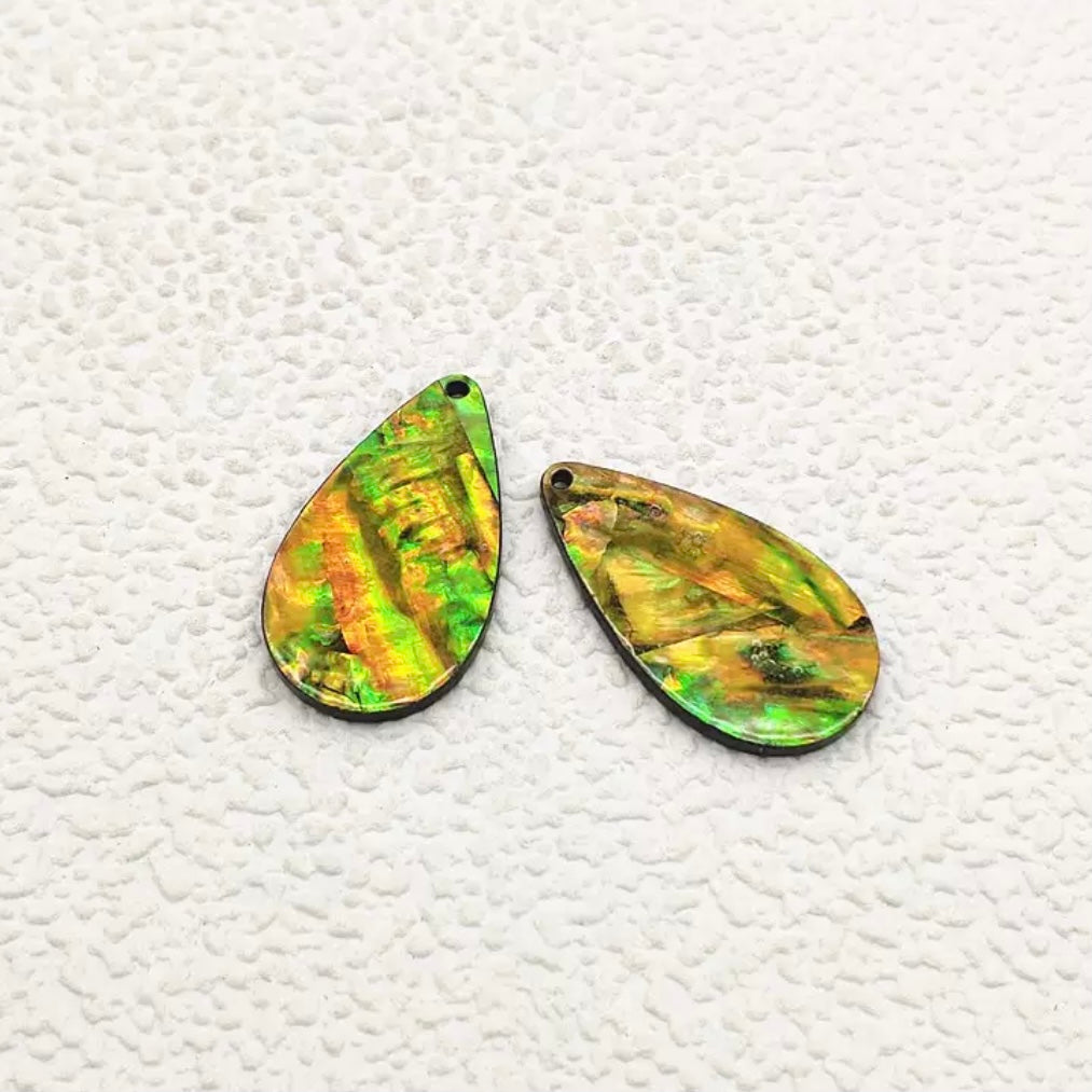 20*35mm Abalone Shell Teardrop - See Color Options