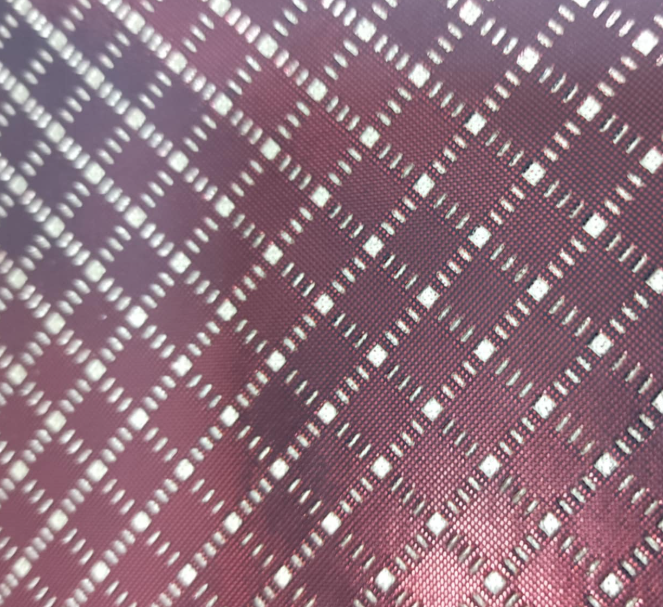 Metallic Burgundy and Gold - 8*12 Inch Vinyl Backing Material