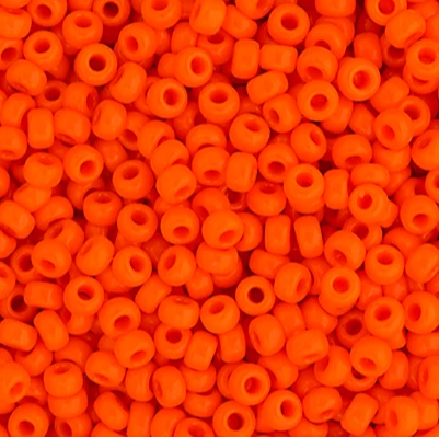 Miyuki Seed Bead 15/0 Orange Opaque, 23g Vial
