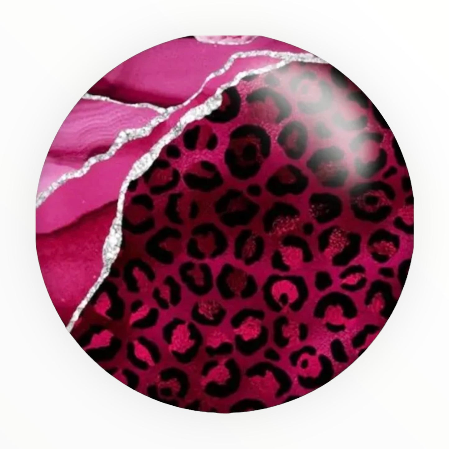 20mm Image with Background in Glass, Glue on - See Color Options