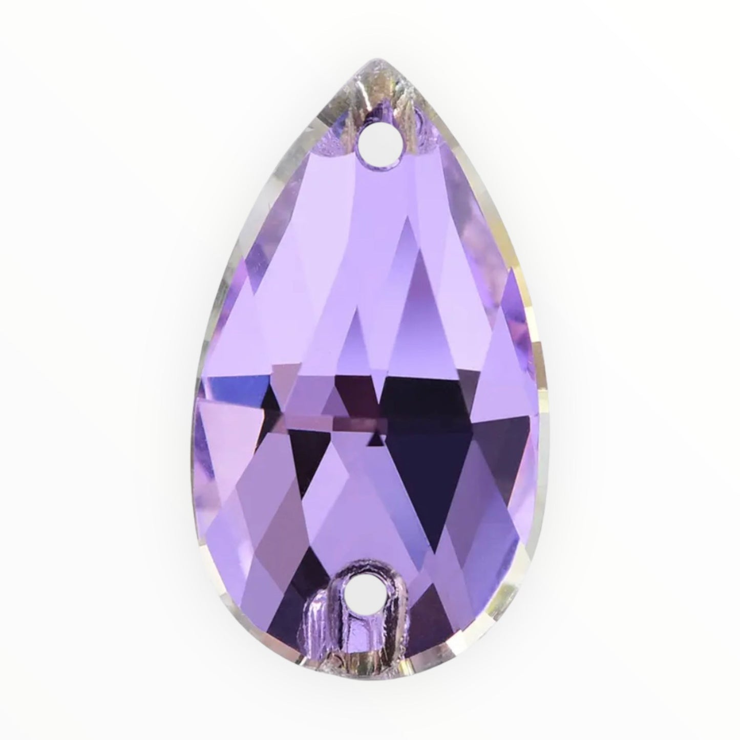 17*28mm Tear Drop AAAAA Glass Crystal, Sew On Gems, Sold in Pairs - See Color Options