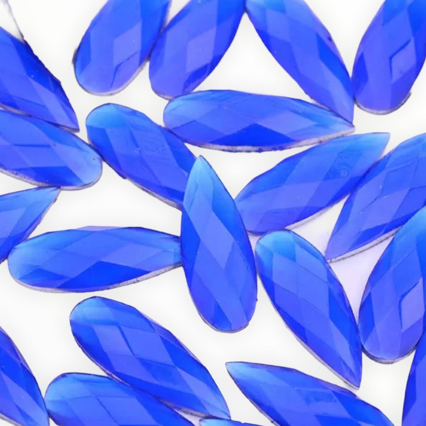 8*22mm Resin Tear Drop AB, Sew On - See Color Options