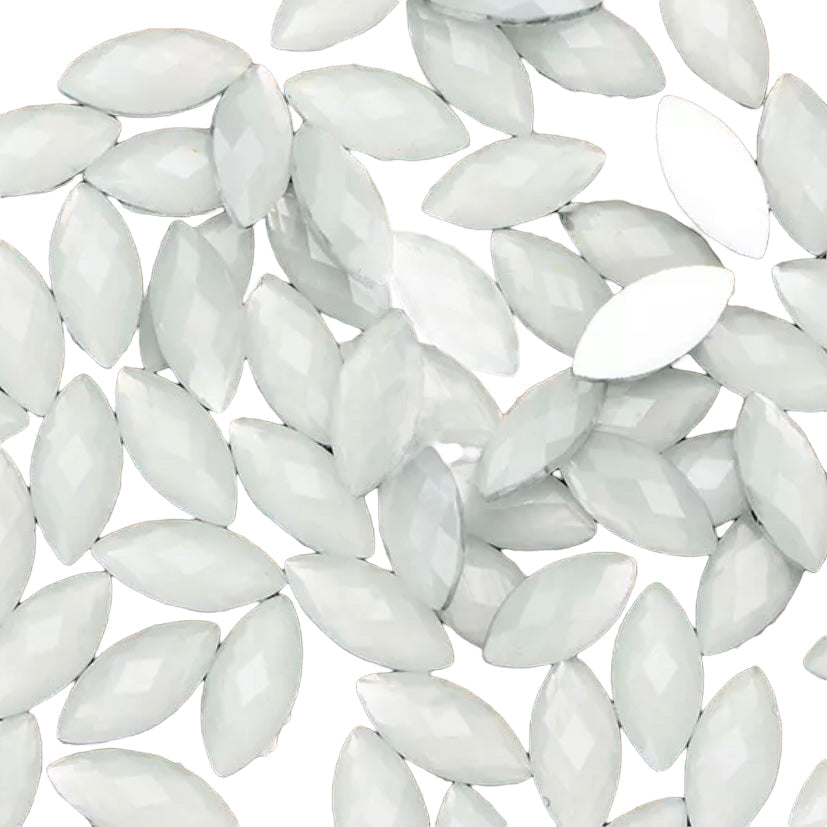 7*15mm Resin Navette, Sew On - See Color Options