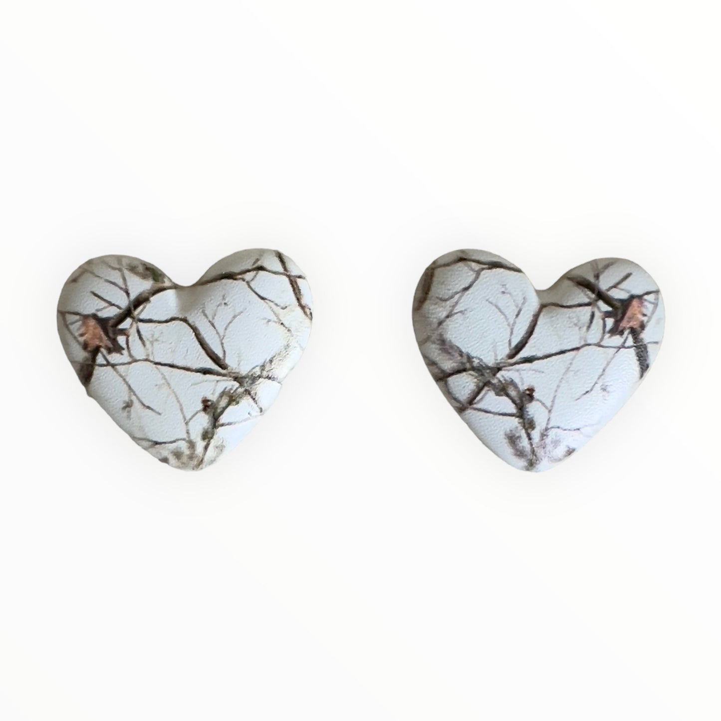 32*36mm Patterned Hearts - See Color Options