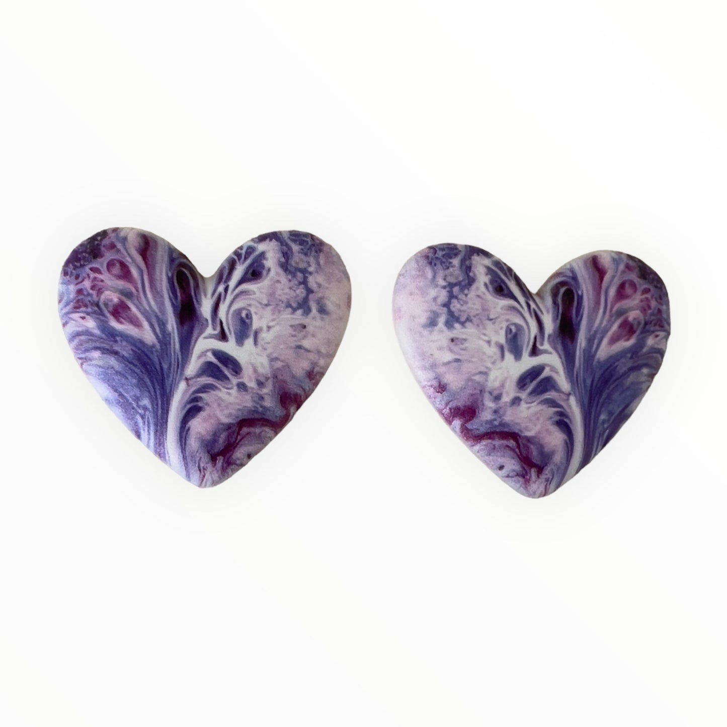 32*36mm Patterned Hearts - See Color Options