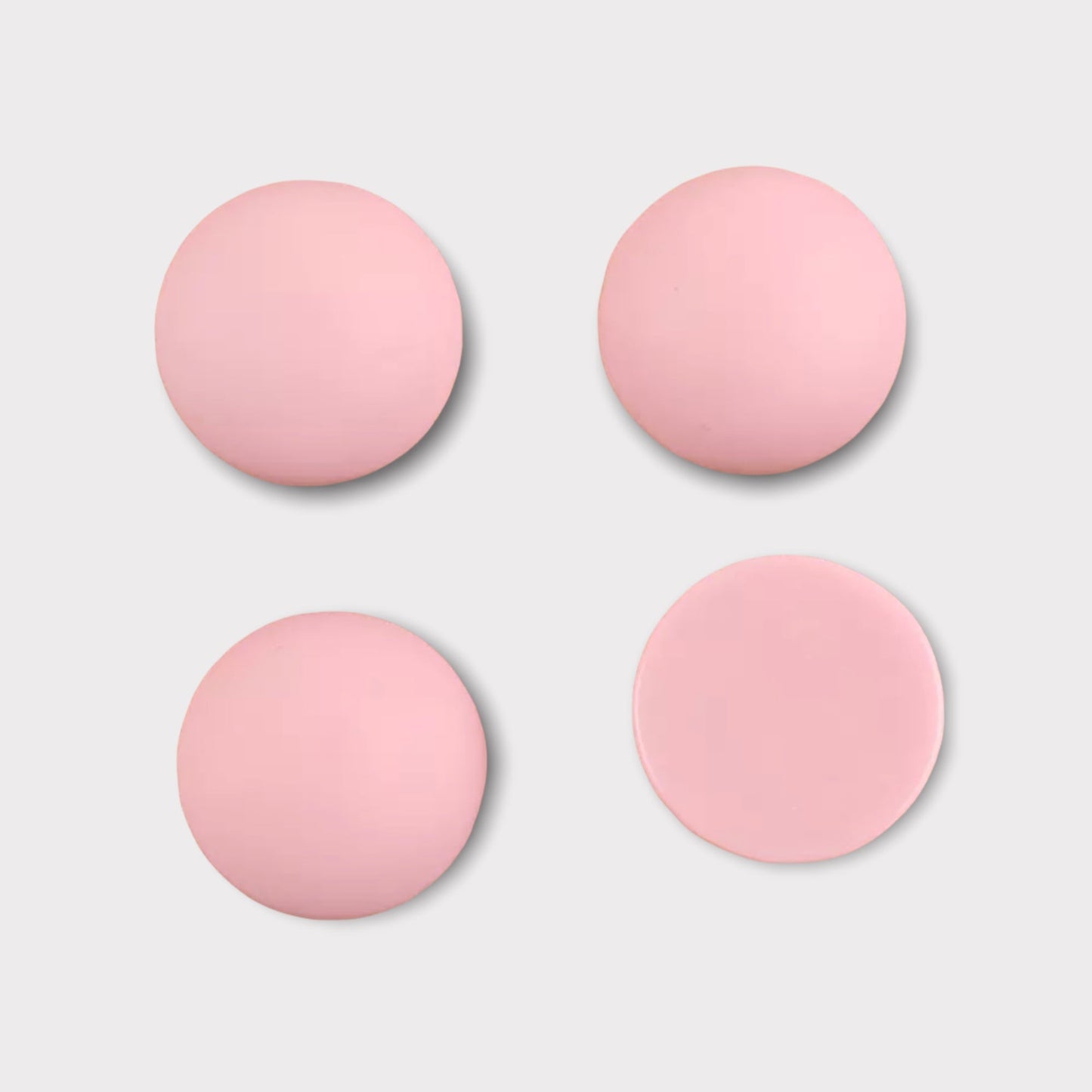 18mm Matte Round Dome, Glue On Resin Gems, Sold in Pairs or Full Set - See Color Options