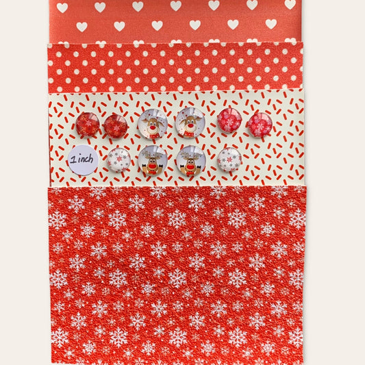 Christmas Vinyl & Glass Cab Set #3