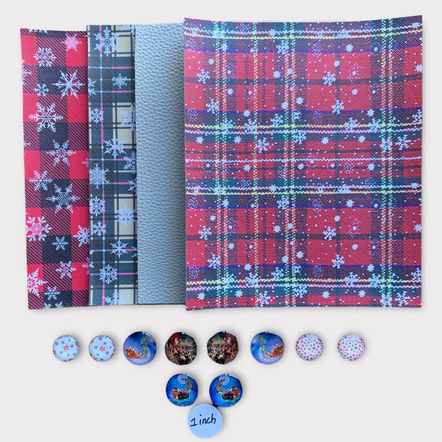 Christmas Vinyl & Glass Cab Set #5