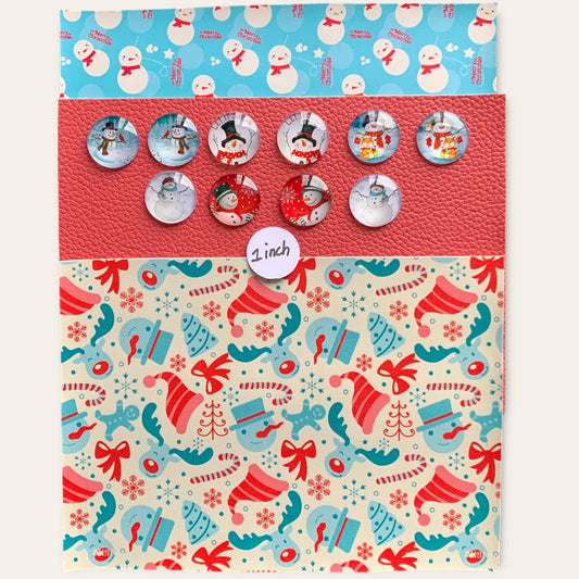 Christmas Vinyl & Glass Cab Set #2