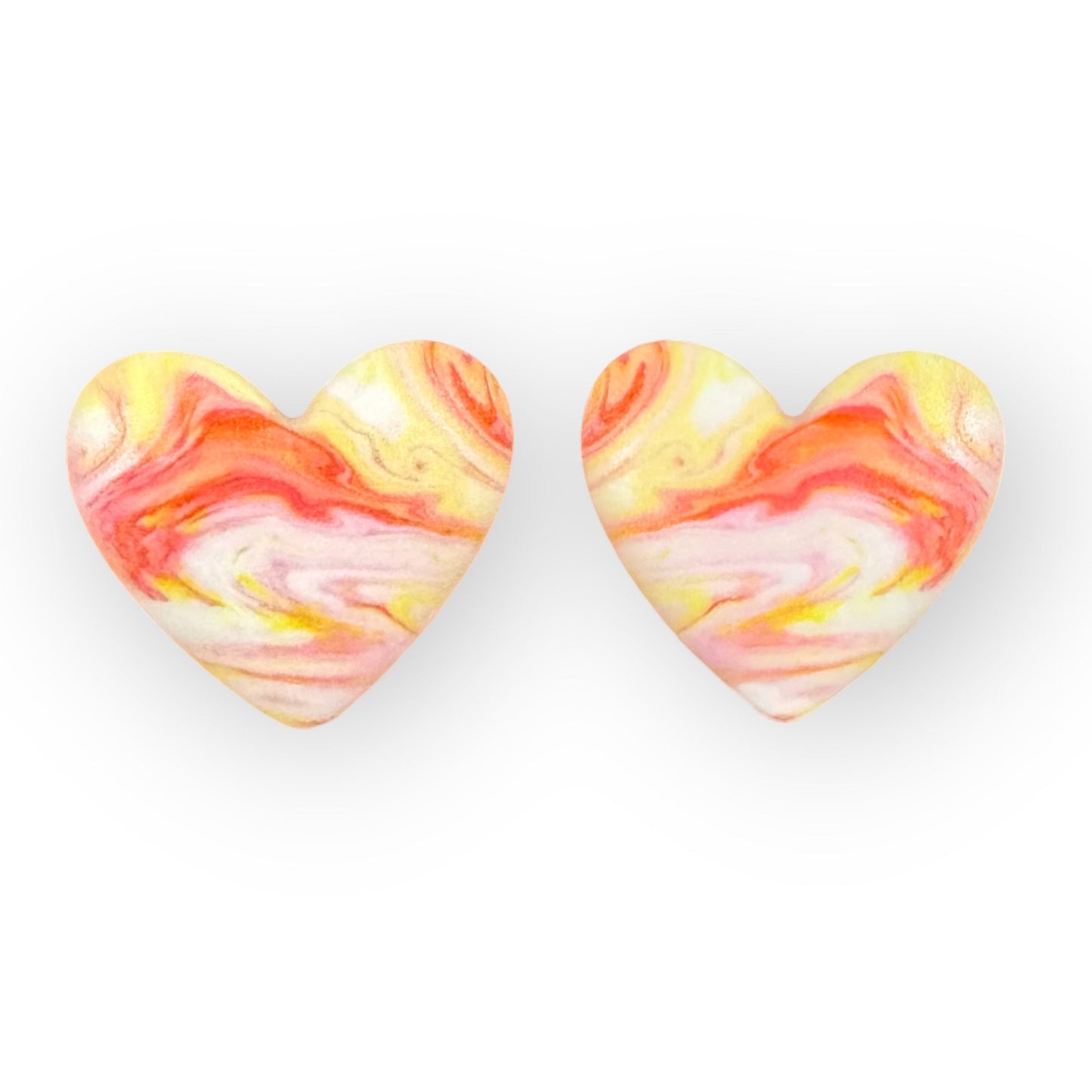 32*36mm Patterned Hearts - See Color Options