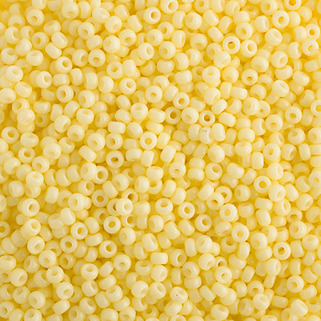 Miyuki Seed Bead 15/0 Lemon Silk Opaque Duracoat
