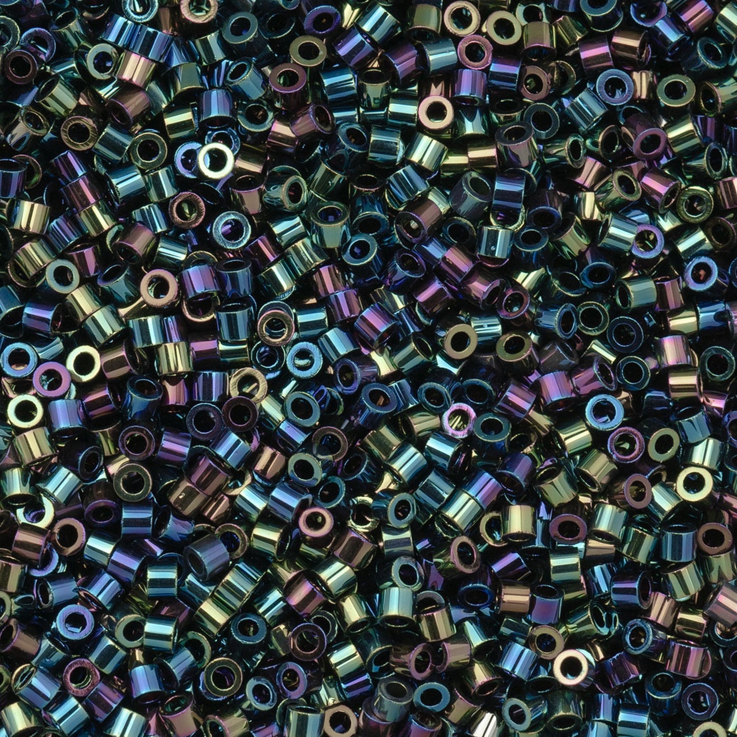 Cylin Bead 11/0 25g Bag, Black AB