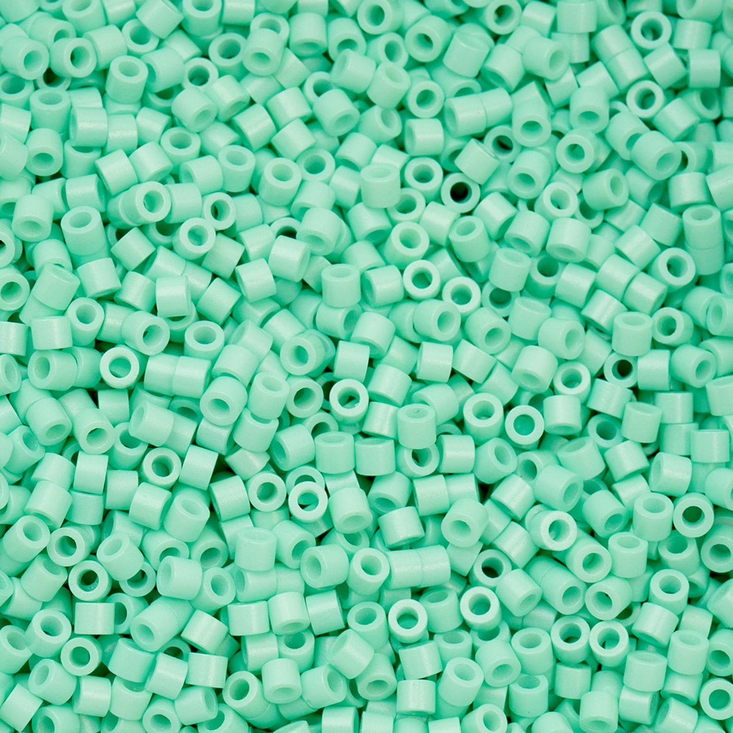 11/0 Cylin Bead, 25g Bag, Opaque Seafoam
