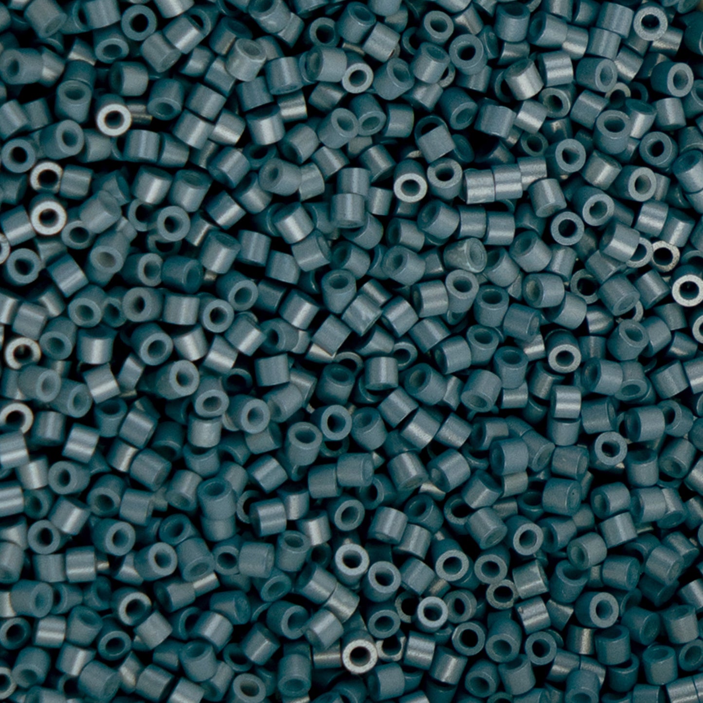 11/0 Cylin Bead, 25g Bag, Opaque Blueberry Silkshine