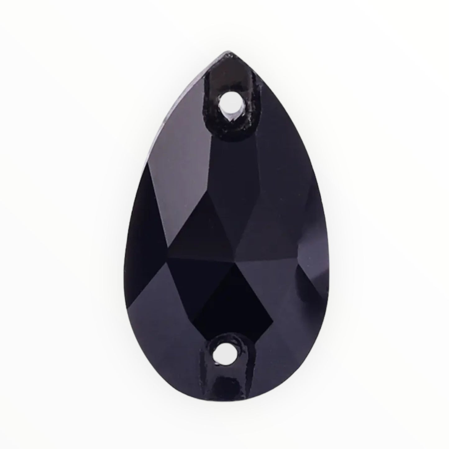 17*28mm Tear Drop AAAAA Glass Crystal, Sew On Gems, Sold in Pairs - See Color Options