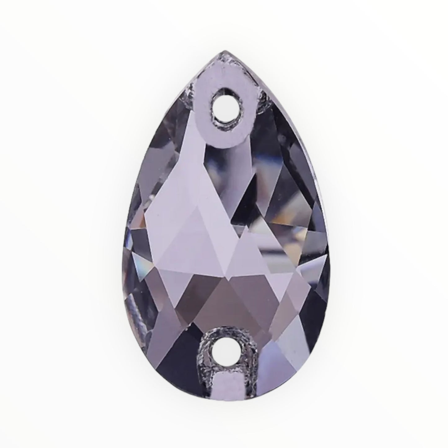 17*28mm Tear Drop AAAAA Glass Crystal, Sew On Gems, Sold in Pairs - See Color Options
