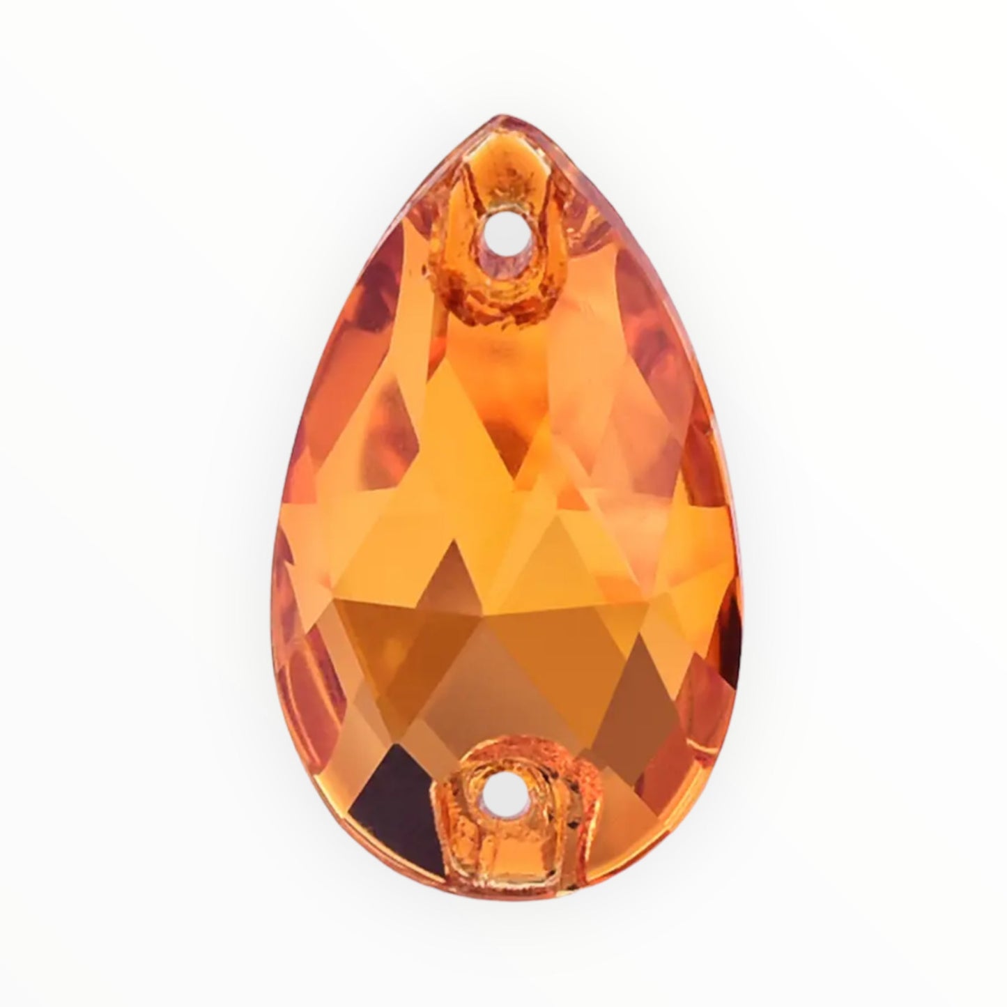 17*28mm Tear Drop AAAAA Glass Crystal, Sew On Gems, Sold in Pairs - See Color Options