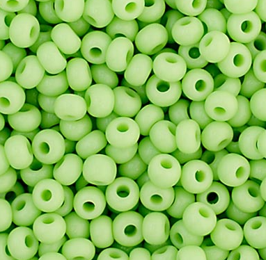 Opaque Vert Pâle-11/0 Preciosa