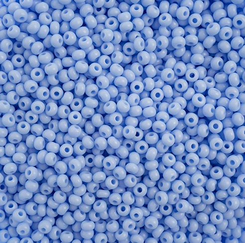 Poudre Opaque Bleu -11/0 Preciosa