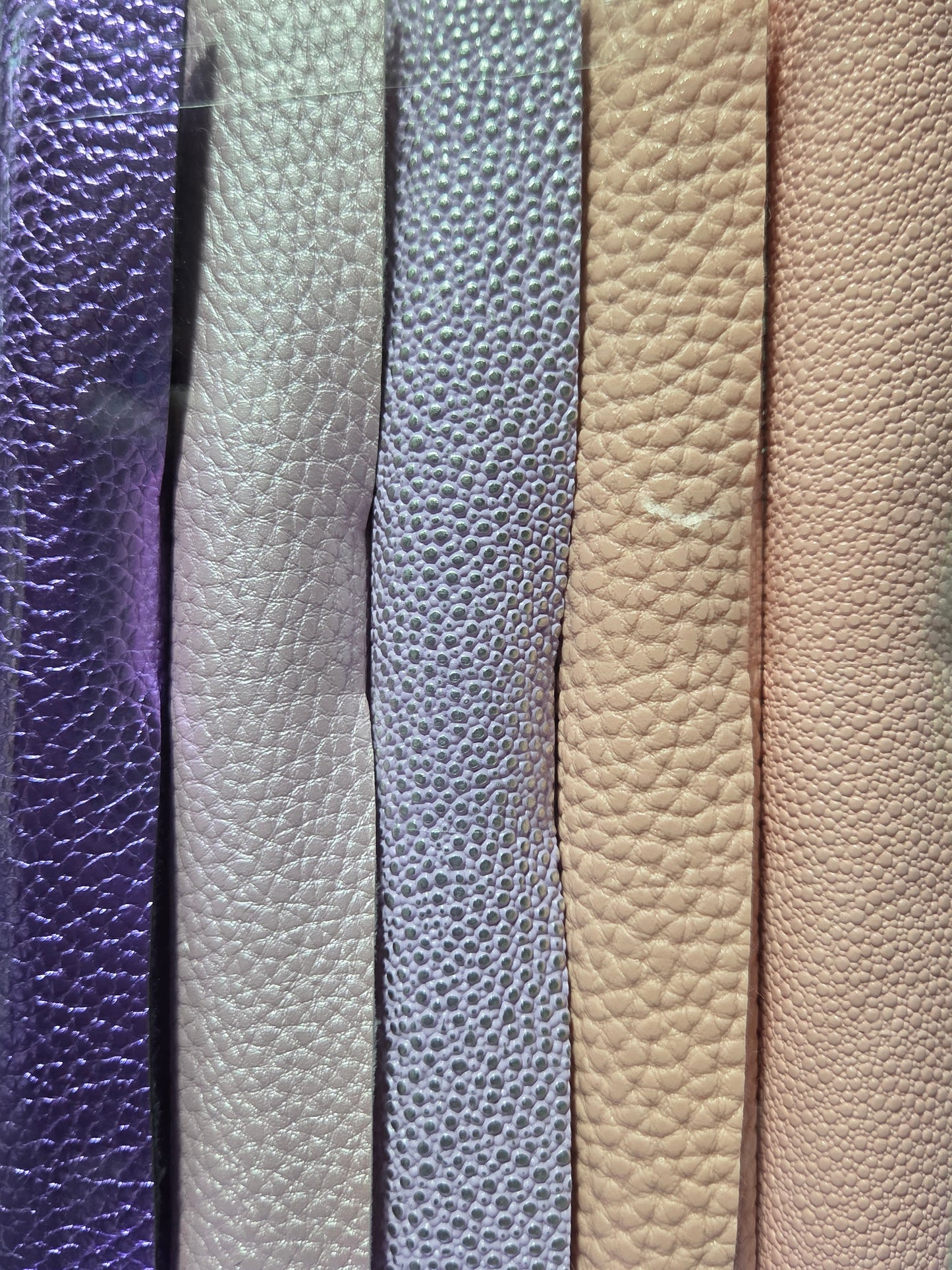 Pink and Purple Leche Backing Set