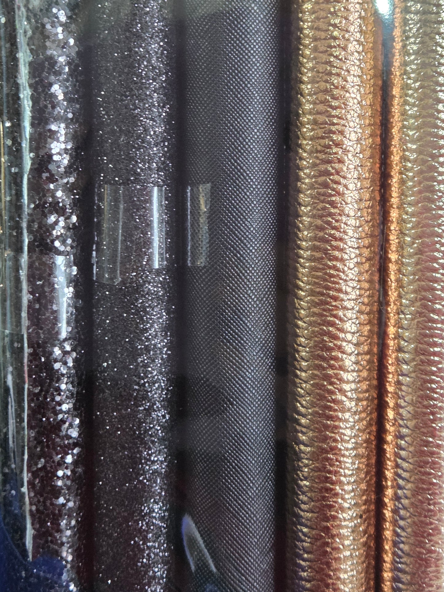 Black and Gold Backing Set