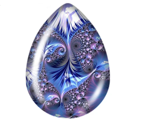 18*25mm Blue Teardrop Cabochon - See Color Options