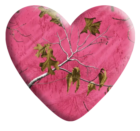 Cabujón de corazón de hoja - 22 x 19 mm - Ver opciones de color