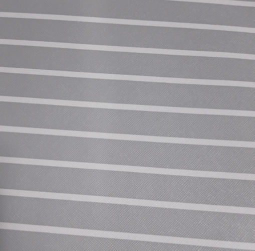 Grey and White Stripe - 8*12 Inch Vinyl Backing Material