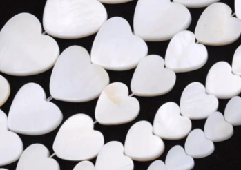 Mother of Pearl Shell Hearts - See Size Options