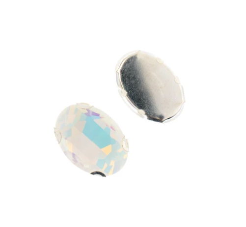Crystal Lane Sew on Rhinestone 13x18mm, Sold in Pairs - See Color Options