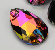 17*28mm Tear Drop AAAAA Glass Crystal, Sew On Gems, Sold in Pairs - See Color Options