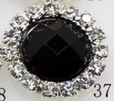 16mm Round Chess Board with Rhinestone - See Color Options