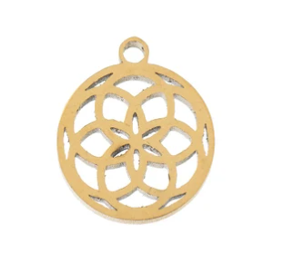 Sweet & Petite Charms, 9.1x10.5mm Dreamcatcher, Metal - See Color Options