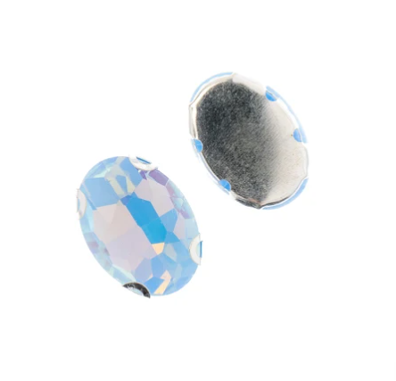 Crystal Lane Sew on Rhinestone 13x18mm, Sold in Pairs - See Color Options