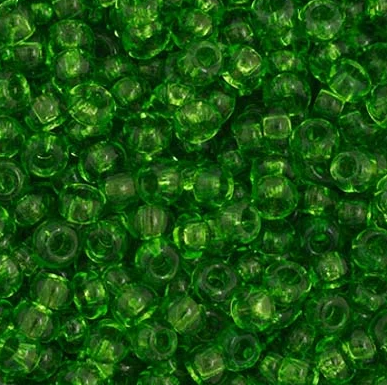 11/0 Preciosa Seed Bead Transparent Chartreus