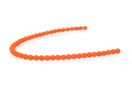 Czech Glass Beads Strand 4mm White Alabaster Velvet - See Color Options