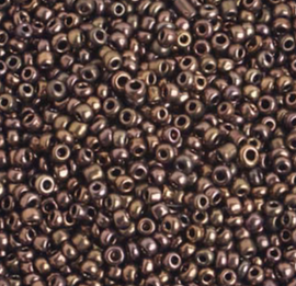 10/0 Preciosa Seed Beads Bronze, Made in India